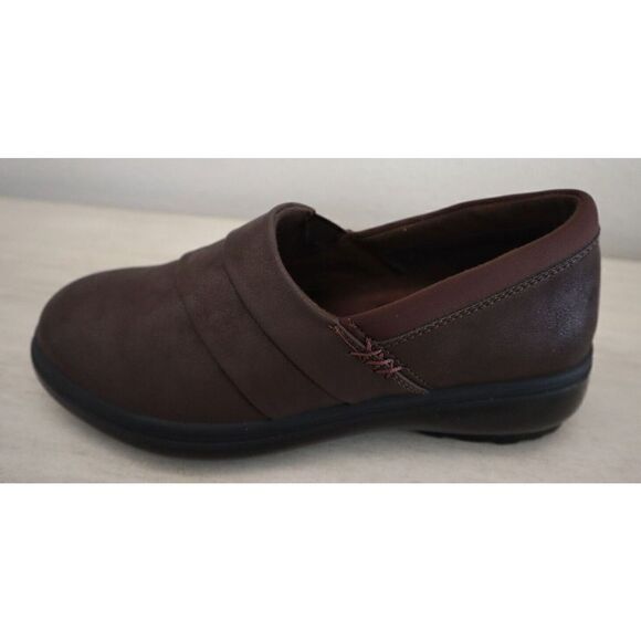 Easy Street31-3446 Women's Sz 6M Brown Matte/Combo Maybell Slip-On Flats - Picture 5 of 14